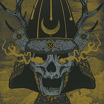 Skull Samurai. Traditional illustration project by Samuel Rodríguez Melián - 12.14.2015