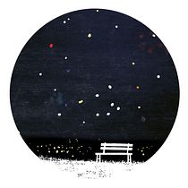Mi Proyecto del curso Ilustración, Noche estrellada. . Un progetto di Illustrazione tradizionale di Víctor Botas Cervero - 18.12.2015