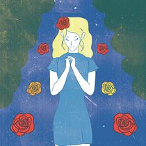 Ilustración original dedicada a las madres. Un progetto di Illustrazione tradizionale, Disegno, Illustrazione digitale e Disegno digitale di Lucía Monje Sánchez - 22.12.2015