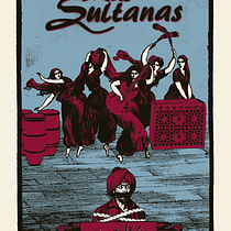 Las Sultanas: Sin Sultán. Projekt z dziedziny Projektowanie graficzne, Trad, c i jna ilustracja użytkownika Federico Sabater - 29.12.2015