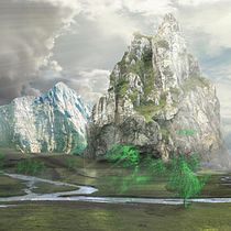 Mi Proyecto del curso: Matte Painting: creando mundos fotorrealistas. Graphic Design project by Alex Gutiérrez Haro - 12.30.2015