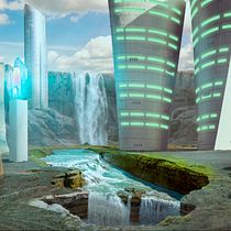 Mis Matte Paintings. Traditional illustration, Graphic Design, Multimedia, and Photo Retouching project by Alexander Fábrega Cogley - 01.02.2016