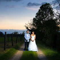 Luz Fantasma en una Boda! . Projekt z dziedziny Fotografia użytkownika Jhon Buitrago - 02.01.2016