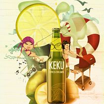 Mi Proyecto del curso: Ilustración exprés con Illustrator y Photoshop. Br, ing, Identit, Design, Traditional illustration, and Advertising project by Amaia Acilu - 01.05.2016
