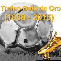 Visualización Trofeo Bota de Oro (1888-2015). Een project van  Webdevelopment van Carlos Delgado - 11.01.2016