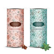 Mi Proyecto del curso Motivos para repetir: Tés Gourmet Ambrosía . Un projet de Design graphique, Illustration traditionnelle , et Création de motifs de Pupa Pupapop - 13.01.2016