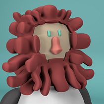 Mi Proyecto del curso: Diseño de personajes en Cinema 4D: del boceto a la impresión 3D. Een project van 3D y  Ontwerp van Marcos - 15.01.2016