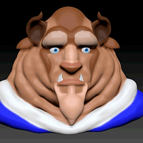 The Beast. Un projet de 3D , et Sculpture de Rebeca Raymundo Escalante - 20.01.2016