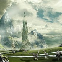 Mi Proyecto del curso: Matte Painting: Rey Leon. Graphic Design, and Traditional illustration project by Eduardo Contreras Polin - 01.21.2016