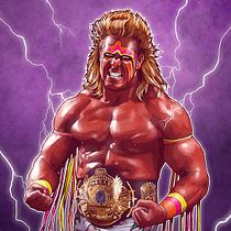 THE ULTIMATE WARRIOR. Traditional illustration project by Dani Blázquez - 01.22.2016
