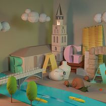 Mi Proyecto del curso: Dirección de Arte con Cinema 4D. 3D, Art Direction, and Design project by XELSON - 02.01.2016