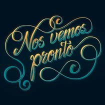Lettering: Nos vemos pronto. Lettering project by alb_perezz - 04.26.2020