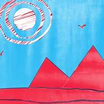 Sol en Egipto. Un progetto di Graphic design e Illustrazione tradizionale di Gonzalo Lusi Palombarini - 20.02.2016