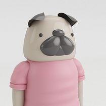 Mi Proyecto del curso: Diseño de personajes en Cinema 4D: del boceto a la impresión 3D. Een project van 3D y Traditionele illustratie van Fernando Morate Sanz - 22.02.2016