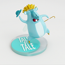 Mi Proyecto del curso: Diseño de personajes en Cinema 4D: del boceto a la impresión 3D. Een project van 3D,  Beeldende kunst, Speelgoedontwerp, Traditionele illustratie y  Reclame van Cristina Fernandez Alvariño - 22.02.2016