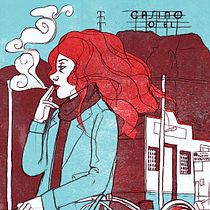 Mi Proyecto del curso: Ilustración original de tu puño y tableta. Canción: Planet Caravan. Un proyecto de Ilustración tradicional de Irene Calvo - 15.03.2016
