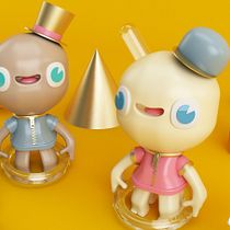 Mi Proyecto del curso: Diseño de personajes en Cinema 4D: del boceto a la impresión 3D. Een project van 3D,  Ontwerp y Traditionele illustratie van David López - 01.04.2016