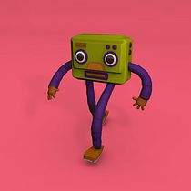 Mi Proyecto del curso: Diseño de personajes y Animación 3D. Een project van 3D, Animatie y Traditionele illustratie van Daniel Zuga - 14.04.2016