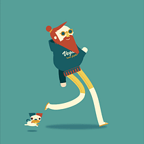 Mi Proyecto del curso: Construye un amigo: del lápiz al movimiento. Un proyecto de Motion Graphics de vacuo_ - 28.04.2016