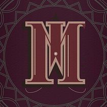 Letra Capitular Vino Merlot  ( Morata de Tajuña ) diseño de letra y etiquetado.. Een project van Kalligrafie,  Ontwerp, Productontwerp, Grafisch ontwerp y Traditionele illustratie van Benja Molina - 05.05.2016