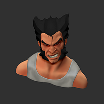 Modelado de Lobezno en ZBrush Ein Projekt aus dem Bereich 3D und Design von Figuren von averok - 09.05.2016