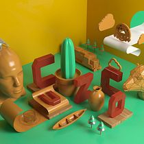 Mi Proyecto del curso: Dirección de Arte con Cinema 4D. 3D project by casko - 05.29.2016