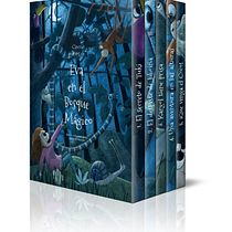 Colección cuentos infantiles Eva en el Bosque Mágico, 5 libros en caja . Un projet de Illustration traditionnelle, Packaging et Illustration numérique de Jordi Rosich Montagut - 15.06.2016