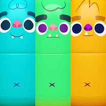 Monstruos . 3D, Character Design, and Traditional illustration project by Adriana Camargo Niño - 06.20.2016
