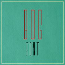 BDG Font. Presentación. Un projet de T , et pographie de J.J. Serrano - 27.06.2016