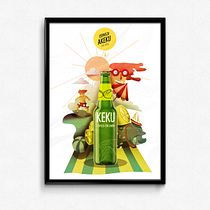 Mi Proyecto del curso: Ilustración exprés con Illustrator y Photoshop. Design e Ilustração tradicional projeto de Ricardo Palleiro Bouza - 15.07.2016
