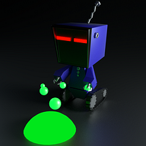 Mi Proyecto del curso: Introducción al Diseño y Modelado 3D con Blender. Un progetto di 3D di Alex Camacho - 17.07.2016