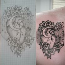 Mi Proyecto del curso: Cómo diseñar un tatuaje. Un projet de Art urbain, Beaux Arts, Design  et Illustration traditionnelle de MARIA BARRIOS ALVAREZ - 04.08.2016