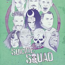 Mi Proyecto del curso: Ilustración Escuadrón suicida . Traditional illustration project by domdanivic - 08.13.2016