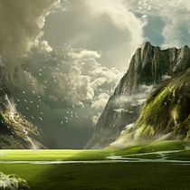 Mi Proyecto del curso: Matte Painting: creando mundos fotorrealistas. Fine Arts, and Traditional illustration project by Eli Trotta Sanz - 08.17.2016