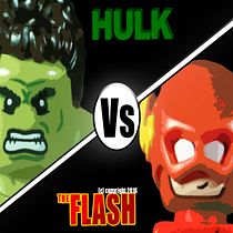 Hulk vs Flash The Race Ein Projekt aus dem Bereich Stop Motion von Xisco Conde Flores - 25.08.2016