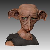 Dobby demacrado Ein Projekt aus dem Bereich 3D von Patricia Galán - 03.09.2016