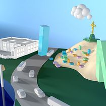 Mi Proyecto del curso: Dirección de Arte con Cinema 4D. 3D, Art Direction, and Graphic Design project by alfredo_b - 09.04.2016