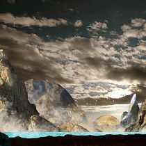 Mi Proyecto del curso: Matte Painting: creando mundos fotorrealistas. Fine Arts project by Emi Rodriguez - 09.07.2016