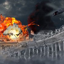 Fall Of Babylon. Traditional illustration project by Arsenic Arts - 10.03.2016