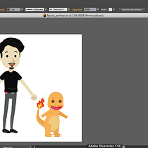 Mi Proyecto del curso: Construye un amigo: del lápiz al movimiento. Projekt z dziedziny  Animacja i Design użytkownika seba_salgadodesign - 08.10.2016