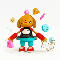 Mi Proyecto del curso: Diseño de personajes en Cinema 4D: del boceto a la impresión 3D. Animation, Fine Arts, Design, Br, ing, Identit, Game Design, To, Design, Character Design, Product Design, Graphic Design, Industrial Design, Sculpture, Marketing, Advertising, and 3D project by Ricardo Yepes Visbal - 10.25.2016