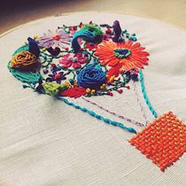 Mi Proyecto del curso: Técnicas básicas de bordado: puntadas, composiciones y gamas cromáticas. Embroider project by Patri Caride - 11.21.2016