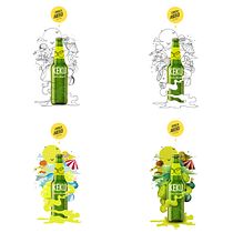 Mi Proyecto del curso: Ilustración exprés con Illustrator y Photoshop. Ilustração digital projeto de Paolo Aguilar De la Torre - 27.11.2016