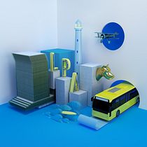 LPA - Dirección de Arte con Cinema 4D. 3D, Art Direction, Graphic Design, Photograph, and Post-production project by Danny Martín - 11.27.2016
