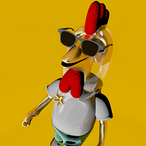 Mi Proyecto del curso: Diseño de personajes en Cinema 4D: del boceto a la impresión 3D. 3D, Graphic Design, and Traditional illustration project by Pablo Henao PK - 12.05.2016