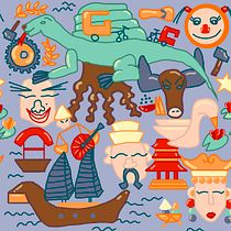 Mi Proyecto del curso: Pattern Design analógico y digital Ein Projekt aus dem Bereich Design, Verlagsdesign und Traditionelle Illustration von marlepez - 06.12.2016