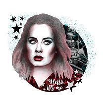 Adele: Proyecto final_Retrato ilustrado con Photoshop. Design gráfico e Ilustração tradicional projeto de SILVIA GONZÁLEZ ARANDILLA - 14.12.2016