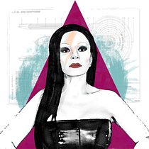 Mi Proyecto del curso: Retrato ilustrado con Photoshop / personaje: Alaska.. Design, Design gráfico e Ilustração tradicional projeto de Raúl Soto - 15.12.2016