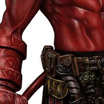 HellBoy. Fine Arts, Comic, and Traditional illustration project by María Fernández - 12.16.2016