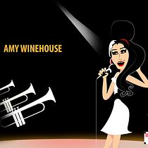 Amy Winehouse. Traditional illustration project by Olguita Marina MV - 12.25.2016